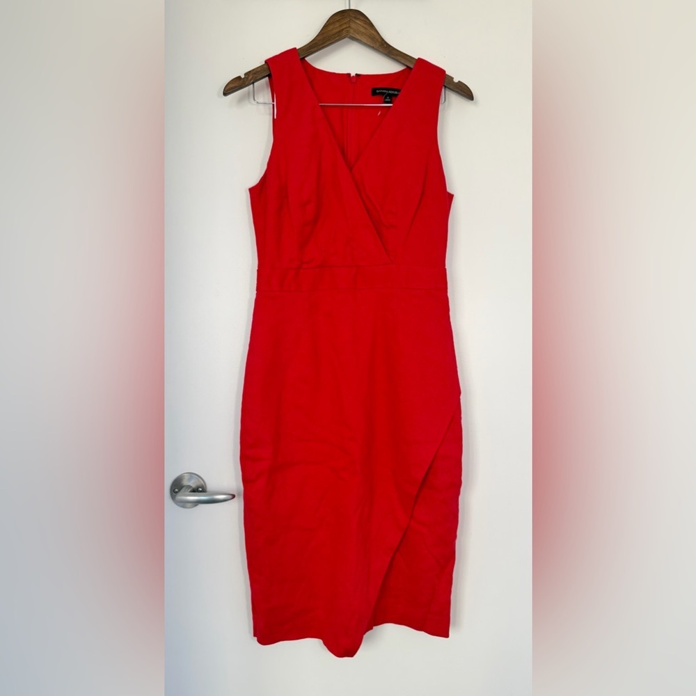 ❌SOLD❌Banana Republic Vibrant Red Dress